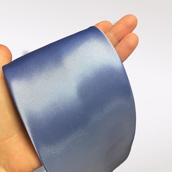 Alba VOMO | Men's Ice Blue Tie - Picture 5 of 5
